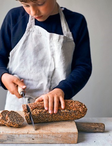 Seeded rye bread