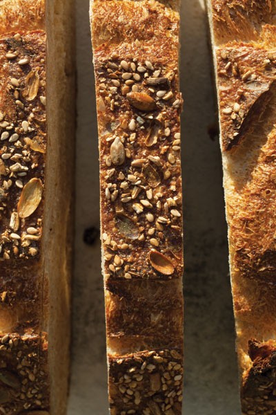 Seeded rye loaf