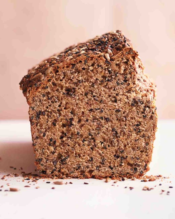 Seeded savory quick bread