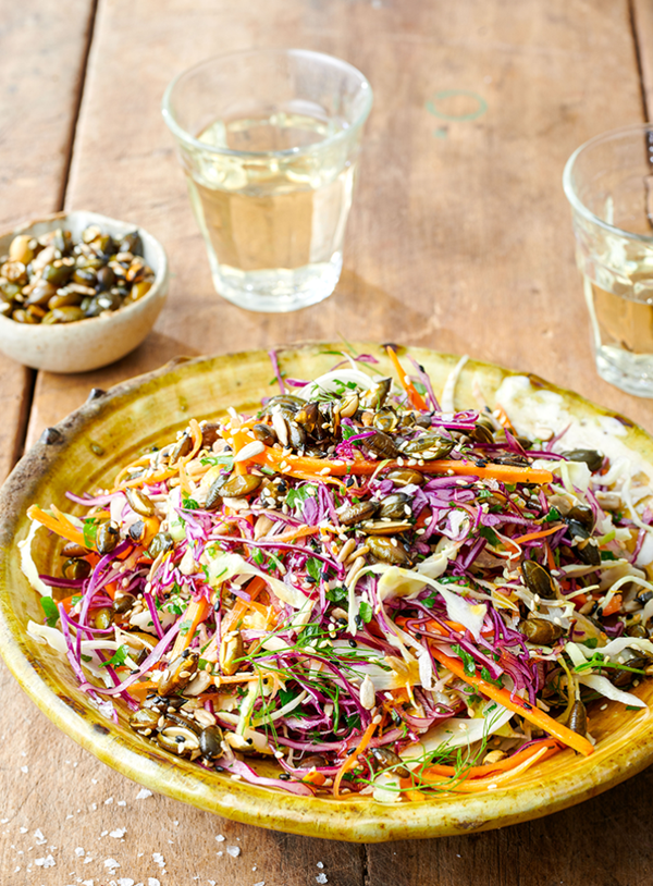 Seeded slaw