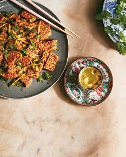 Seitan salad (凉拌面筋)