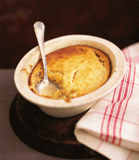Self-saucing lemon sponge