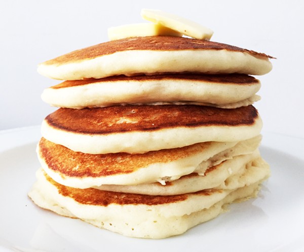 Semi-instant pancakes
