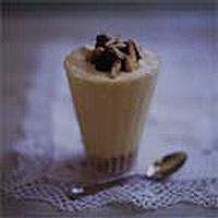 Semifreddo with honey and balsamic