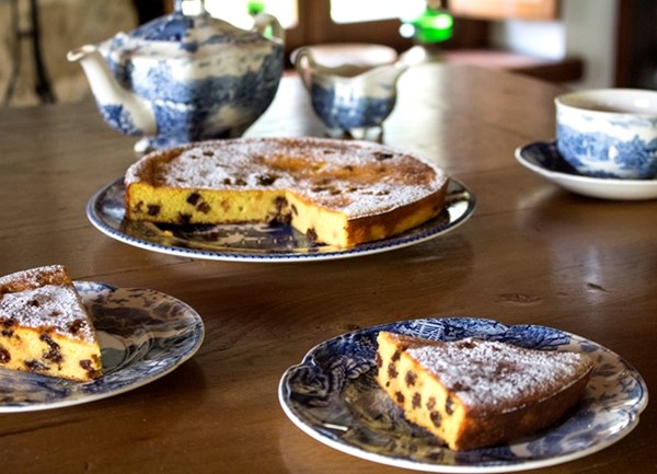 Semolina cake (Torta di semolino)