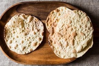 Semolina crackers (Carta musica)