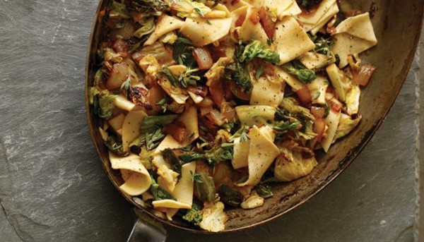 Semolina egg noodles (Griessbandnudeln)