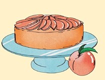 Semolina olive oil cake