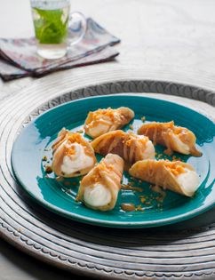 Semolina pancakes