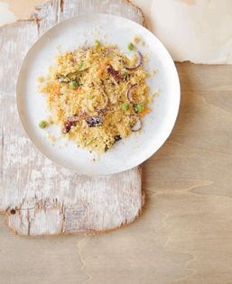 Semolina porridge (Uppuma)