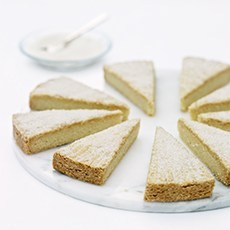 Semolina shortbreads