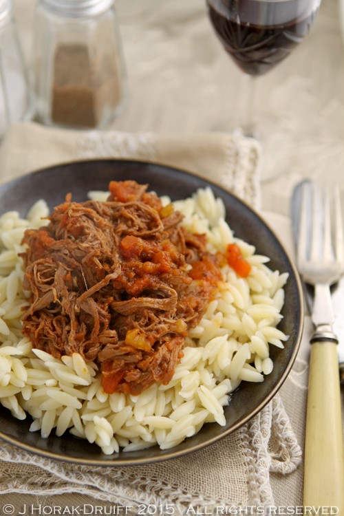 Sensationally simple beef ragu