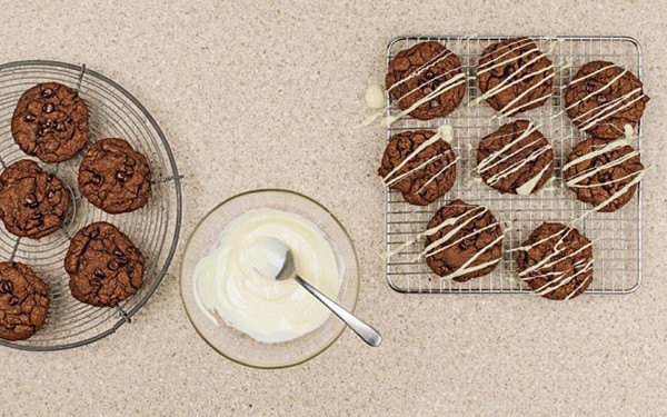Seriously chocolatey cookies