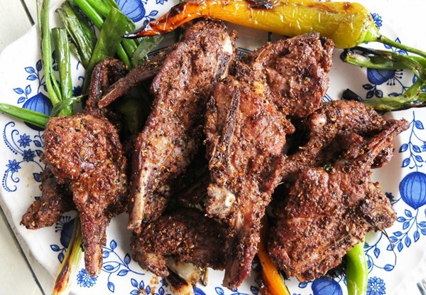 Seriously good spiced lamb chops