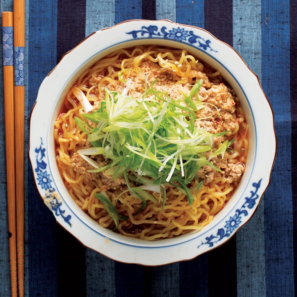 Sesame and chile ramen (Tantanmen)