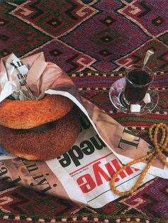 Sesame bread rings (Simit)