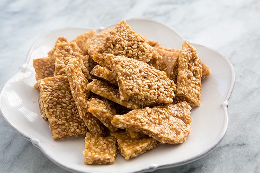 Sesame brittle