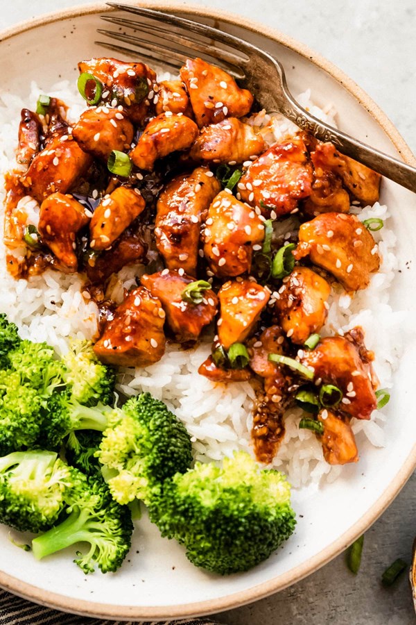 Sesame chicken