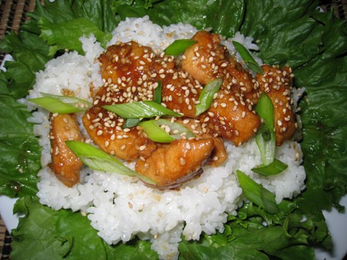 Sesame chicken