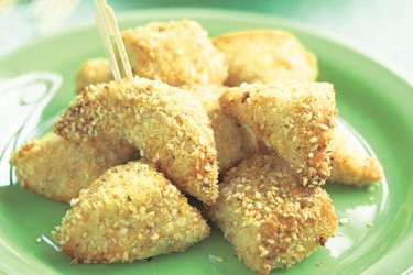 Sesame chicken nuggets