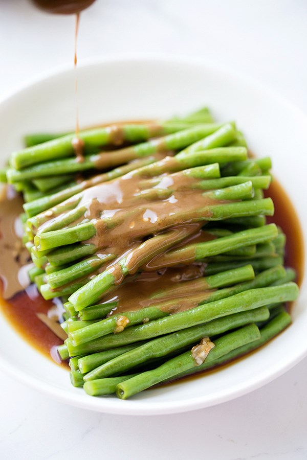 Sesame Chinese long beans