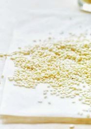 Sesame coating