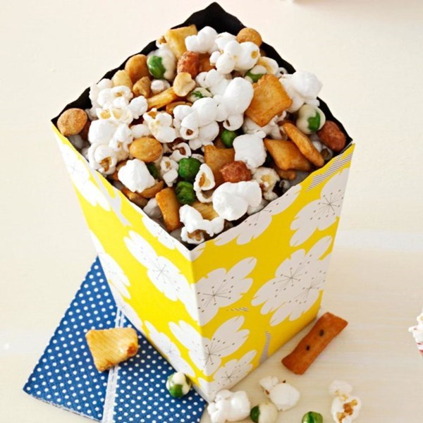 Sesame-ginger popcorn 