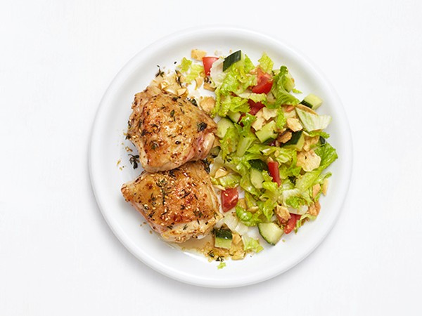 Sesame-lemon chicken