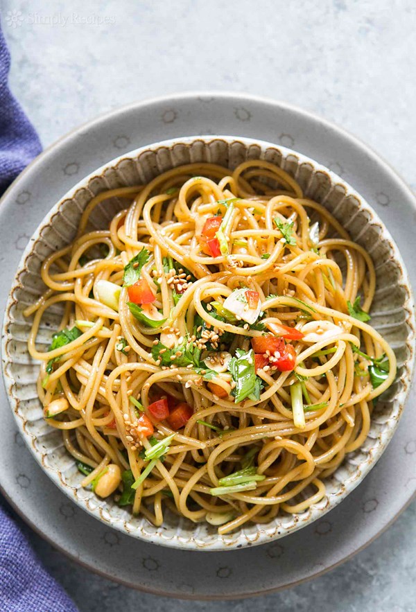 Sesame noodle salad