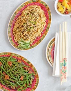 Sesame noodles