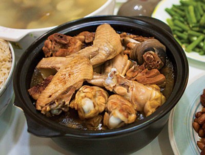 Sesame oil chicken (Ma you ji) 
