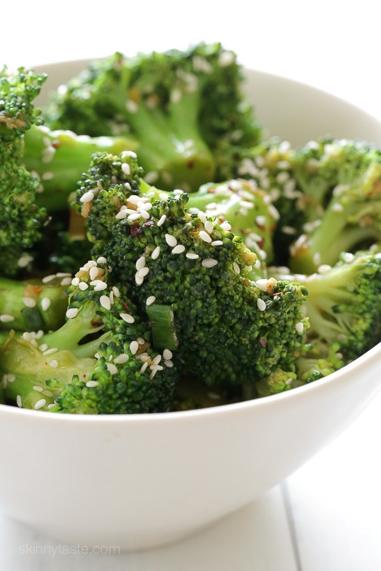 Sesame orange broccoli