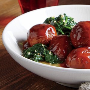 Sesame sautéed spinach