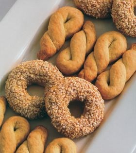 Sesame seed rings (Simit)