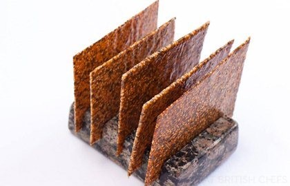 Sesame seed tuiles