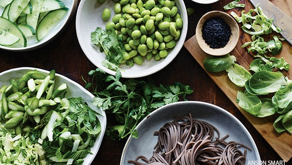Sesame soba