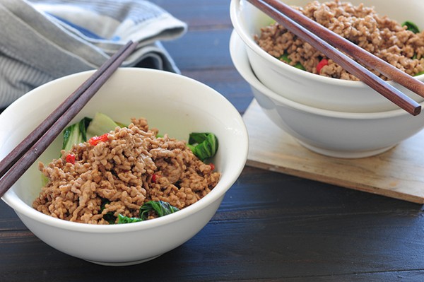 Sesame stir fry
