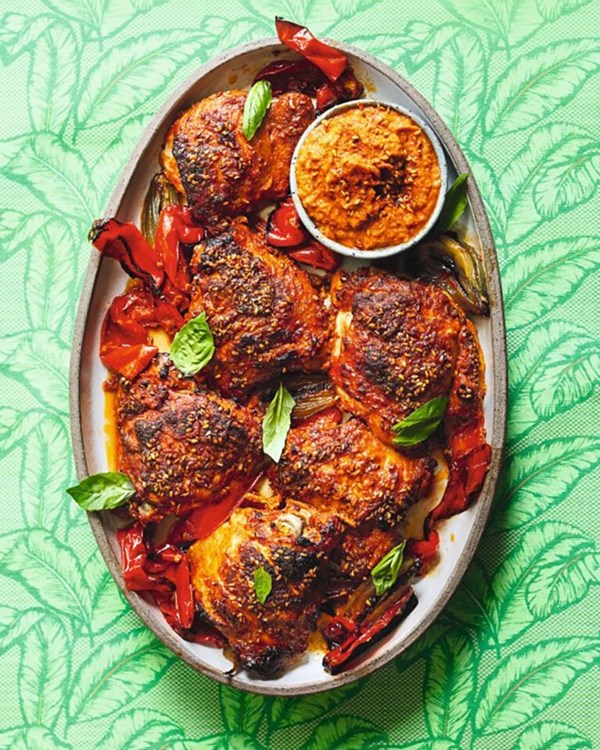 Sesame suya chicken 