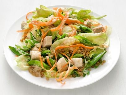 Sesame turkey salad