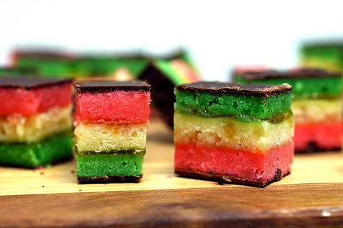 Seven-layer cookies