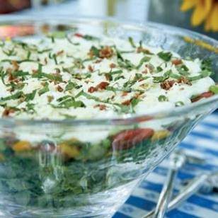 Seven-layer salad