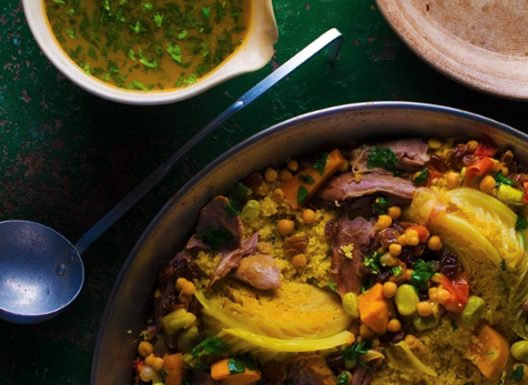 Seven vegetable couscous