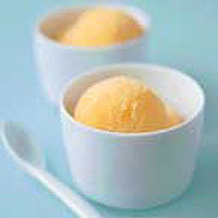 Seville orange sorbet
