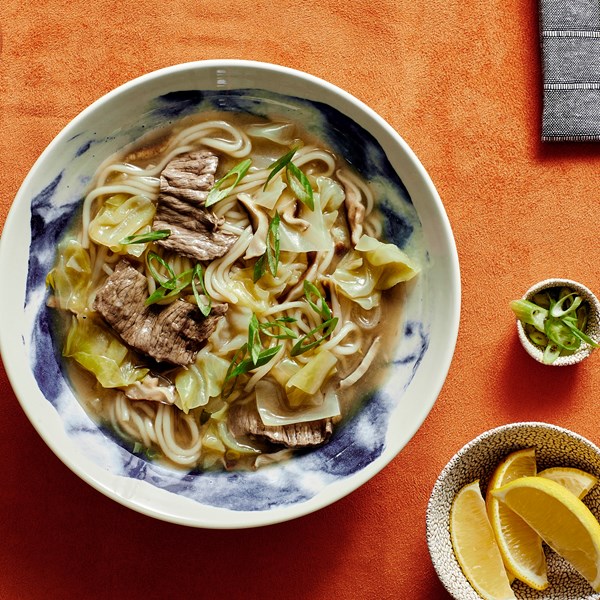 Shabu-shabu noodle soup