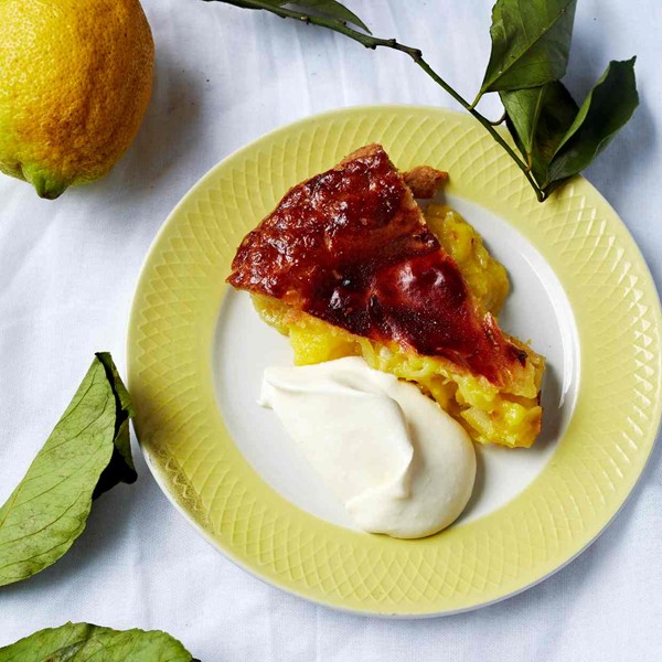 Shaker lemon pie