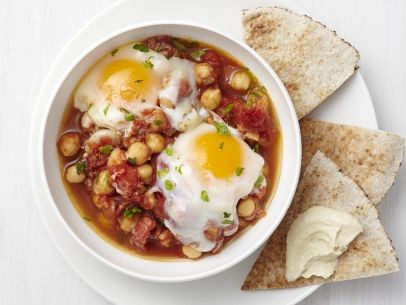 Shakshuka with chickpeas