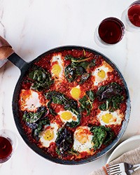Shakshuka with Swiss chard