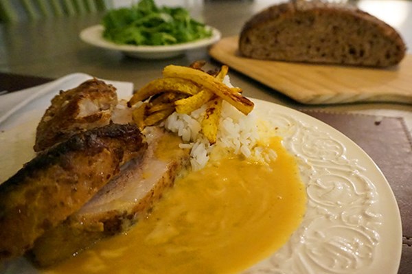 Shallot and sherry vinaigrette