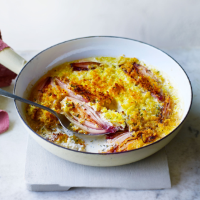 Shallot gratin
