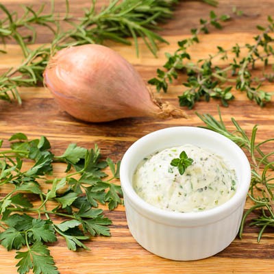 Shallot-herb butter